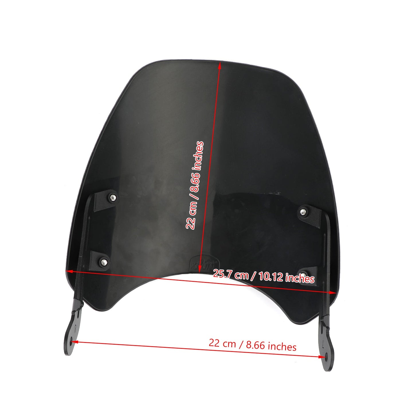 ABS Plastic Motor Windshield WindScreen for Triumph Bonneville T100 T120 Silver