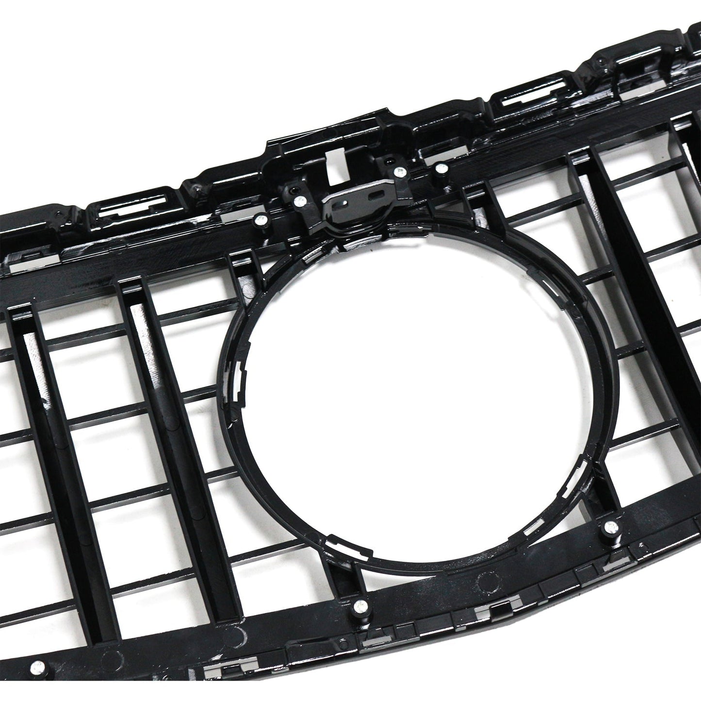 2015-2021 Mercedes Benz C-Class W205 C200 C250 C300 C350 Chrome Front Bumper Grill Grille W/LED