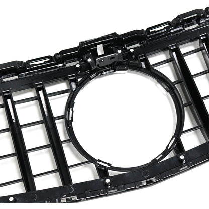 2015-2021 Mercedes Benz C-Class W205 C200 C250 C300 C350 Chrome Front Bumper Grill Grille W/LED