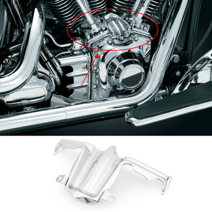 Chrome Tappet / Lifter Block Accent Cover For Harley Twin Cam 02-16 Road King