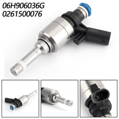 2015 Audi Q3 2.0L 06H906036G Fuel Injectors 0261500076 Champoo
