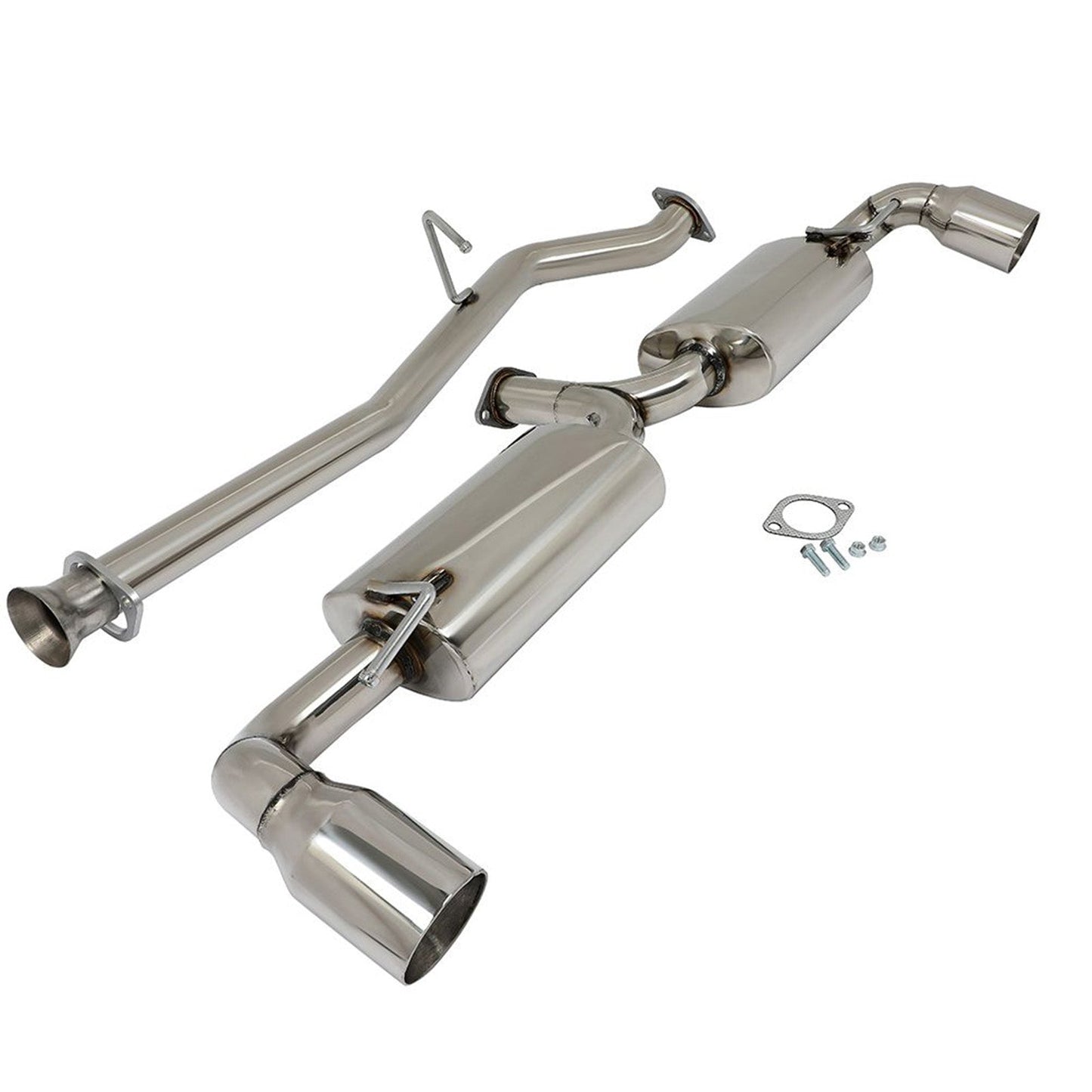 2004-2011 Mazda RX-8 Catback Exhaust System 3.5" Tip Muffler