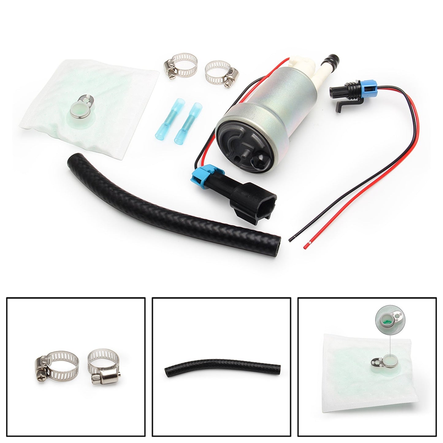 Walbro TI 525lph F90000285 Hellcat Fuel Pump & Install Kit E85
