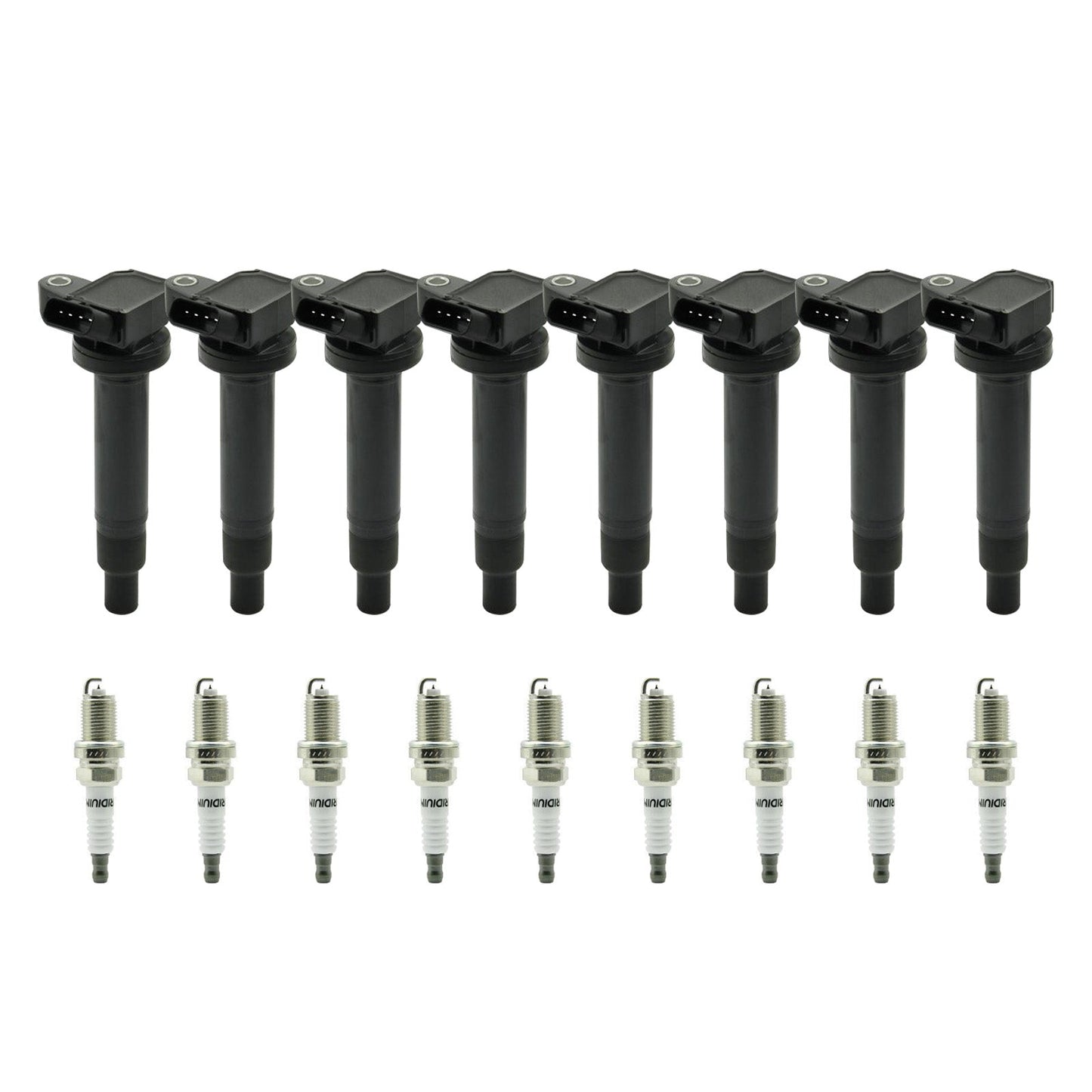 2003-2009 Lexus GX470 4.7L 8PCS Ignition Coil+Spark Plug UF230 90080-91180