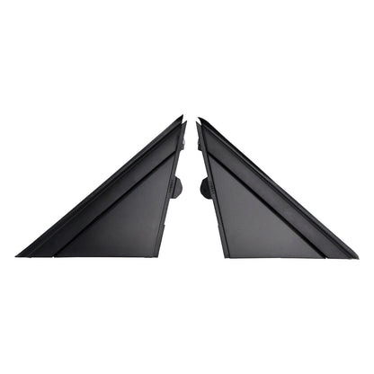 2012-2019 Fiat 500 2X Left+Right Side View Door Mirror Flag Cover Molding Trim 1SD00KX7AA