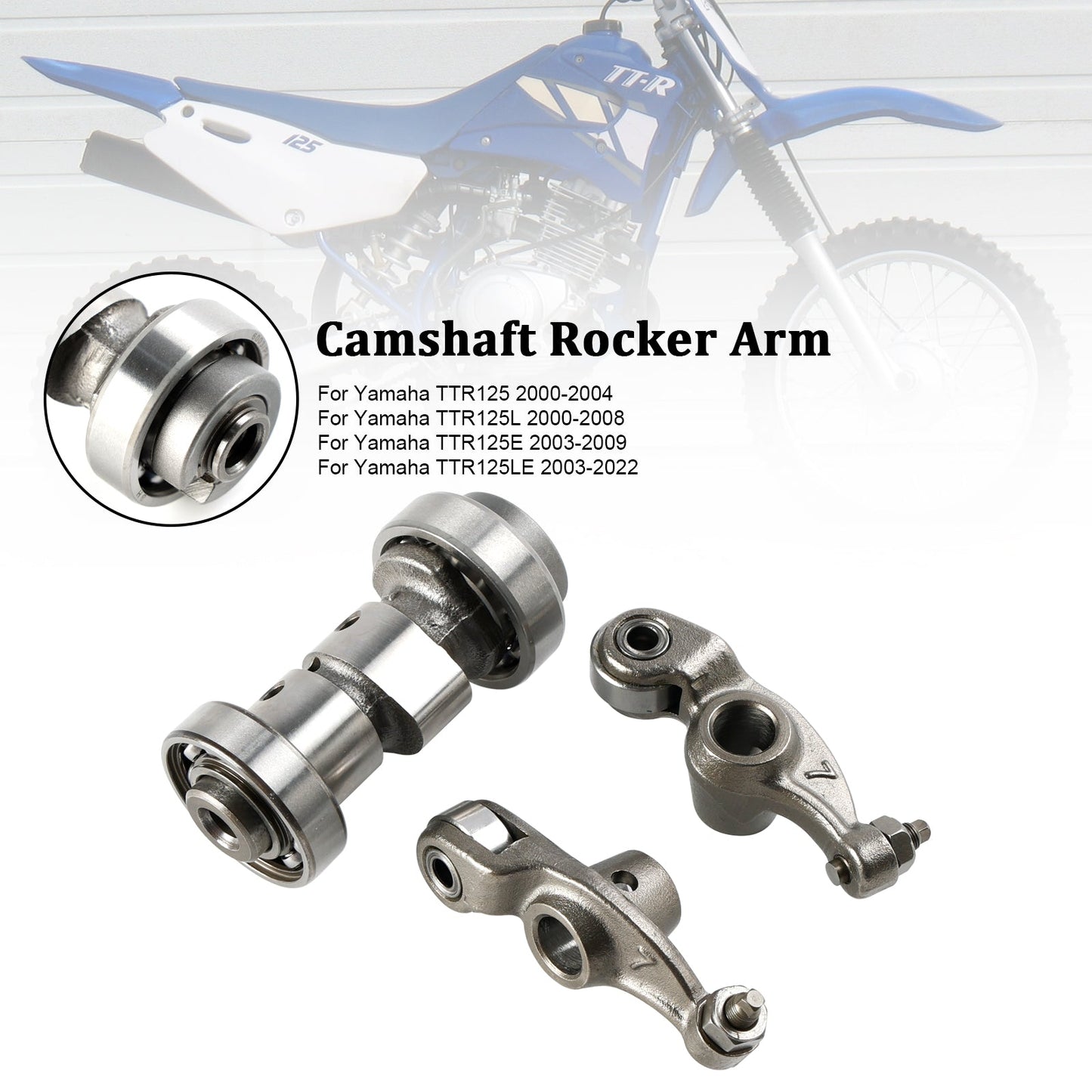 03-22 Yamaha TTR125 TTR125L TTR125E TTR125LE Camshaft Rocker Arm