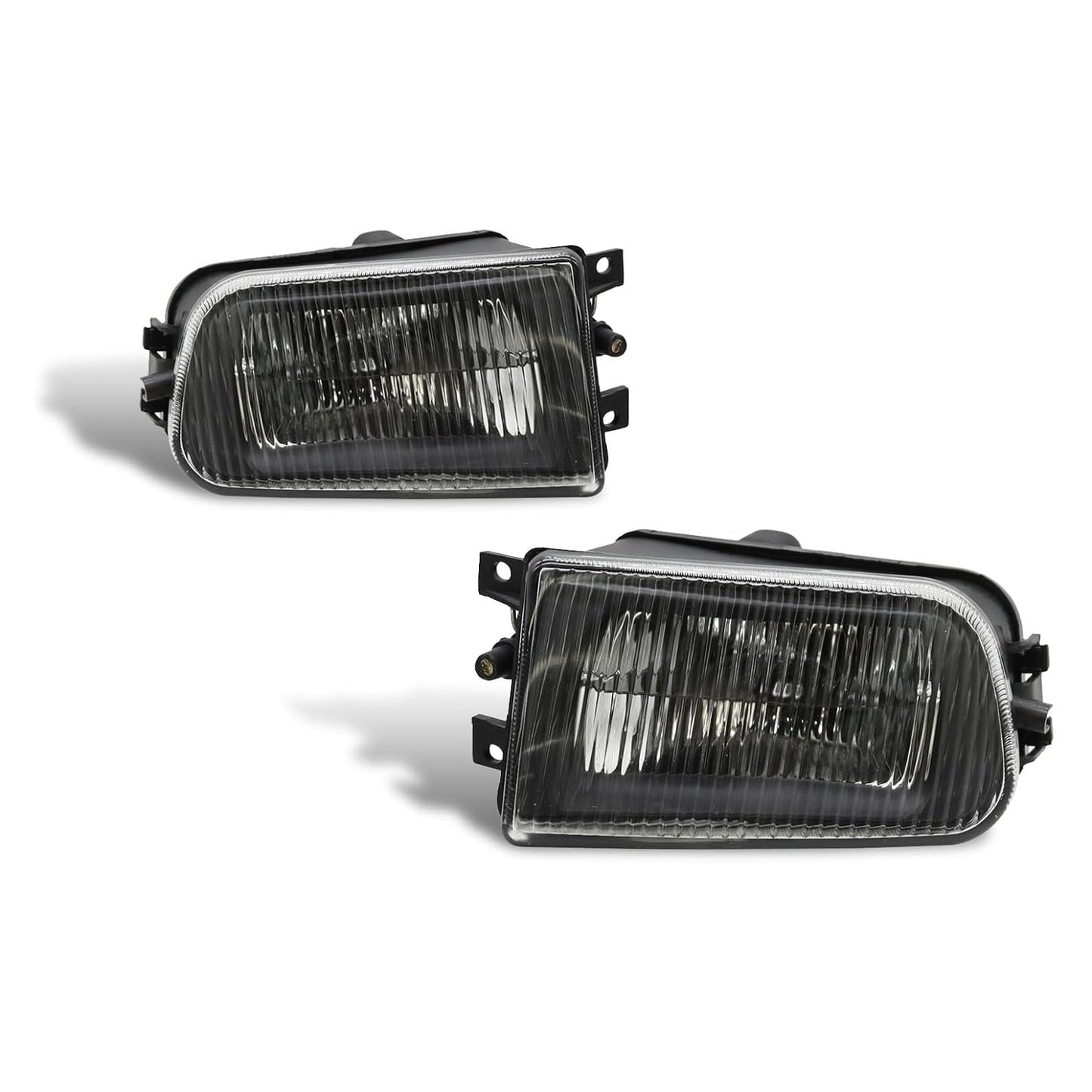 1997-2000 BMW E39 5 Series 528i 540i Pair Front Bumper Fog Light Lamps Without Bulbs 63178360575 63178381977