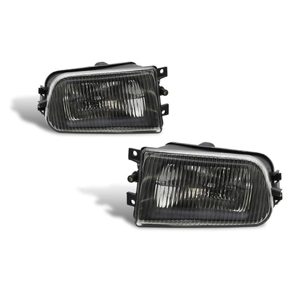 1997-2000 BMW E39 5 Series 528i 540i Pair Front Bumper Fog Light Lamps Without Bulbs 63178360575 63178381977
