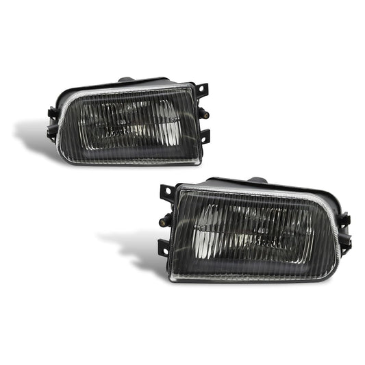 1997-2000 BMW E39 5 Series 528i 540i Pair Front Bumper Fog Light Lamps Without Bulbs 63178360575 63178381977