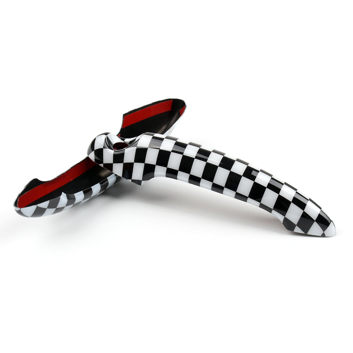 Mini Cooper R50 R52 R53 R55 R56 Checkered Pattern Design Door Handle C ...