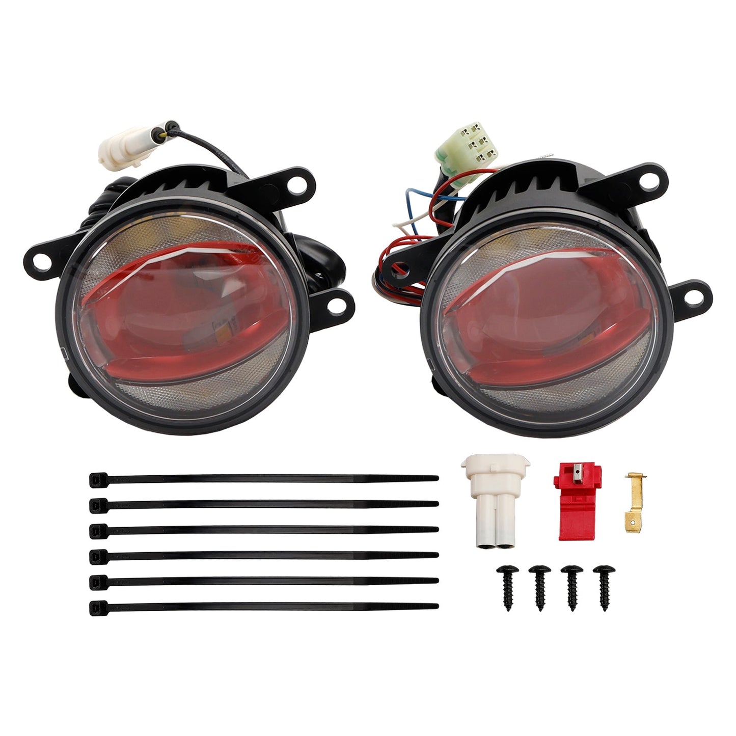 OSRAM Car Light Ledtiving FOG DRL Pink Edition 90MM 6000K LED FOG103-Pink