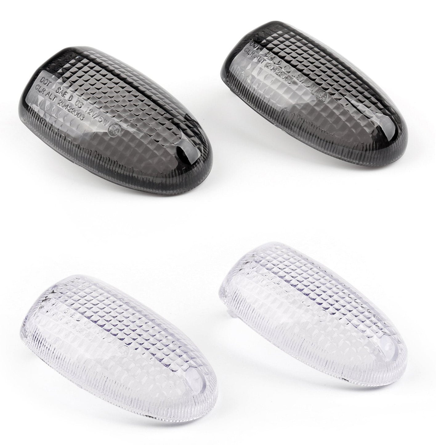 BMW R1150R R1150GS R1200C 97-04 K1200RS Front Turn Signals Light Lenses Champoo