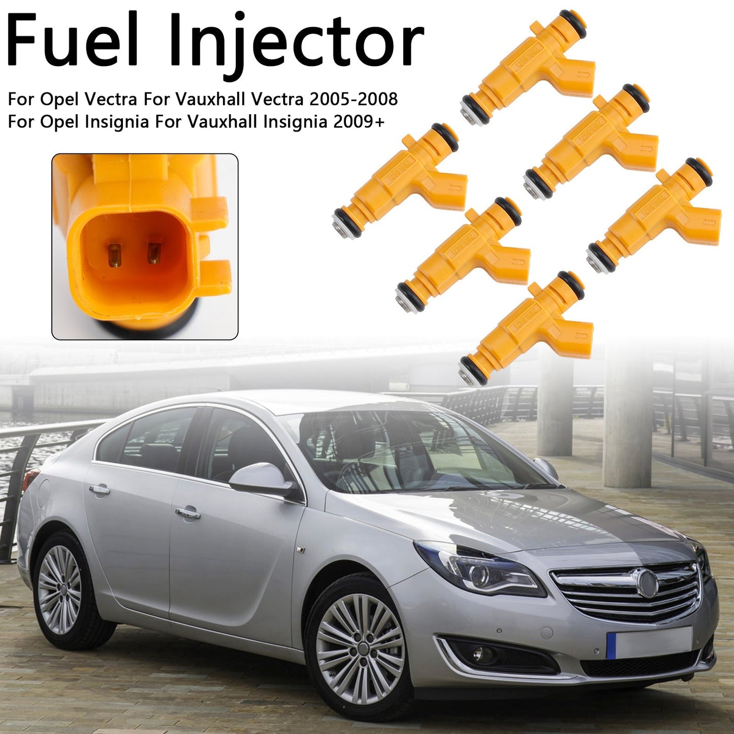 2005 Opel Vectra OPC 6Pcs Fuel Injector 0280156129 12581682