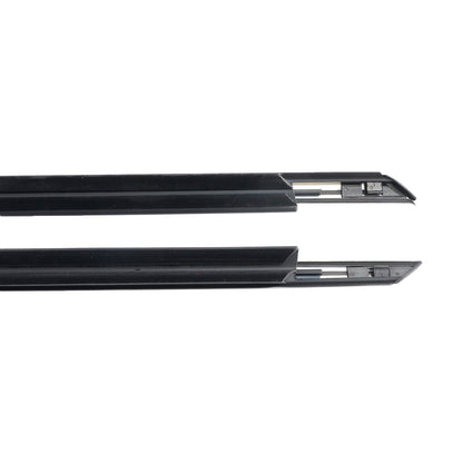 2008-2017 Dodge Challenger 2pcs 55399123AG 55399122AG Front Door Window Belt Weatherstrip