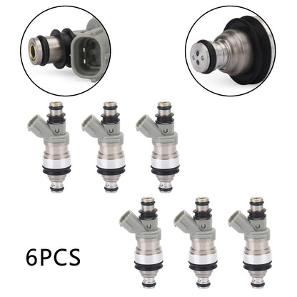 1995-1998 TOYOTA TACOMA 3.4L V6 23250-62030 6Pcs Fuel Injectors
