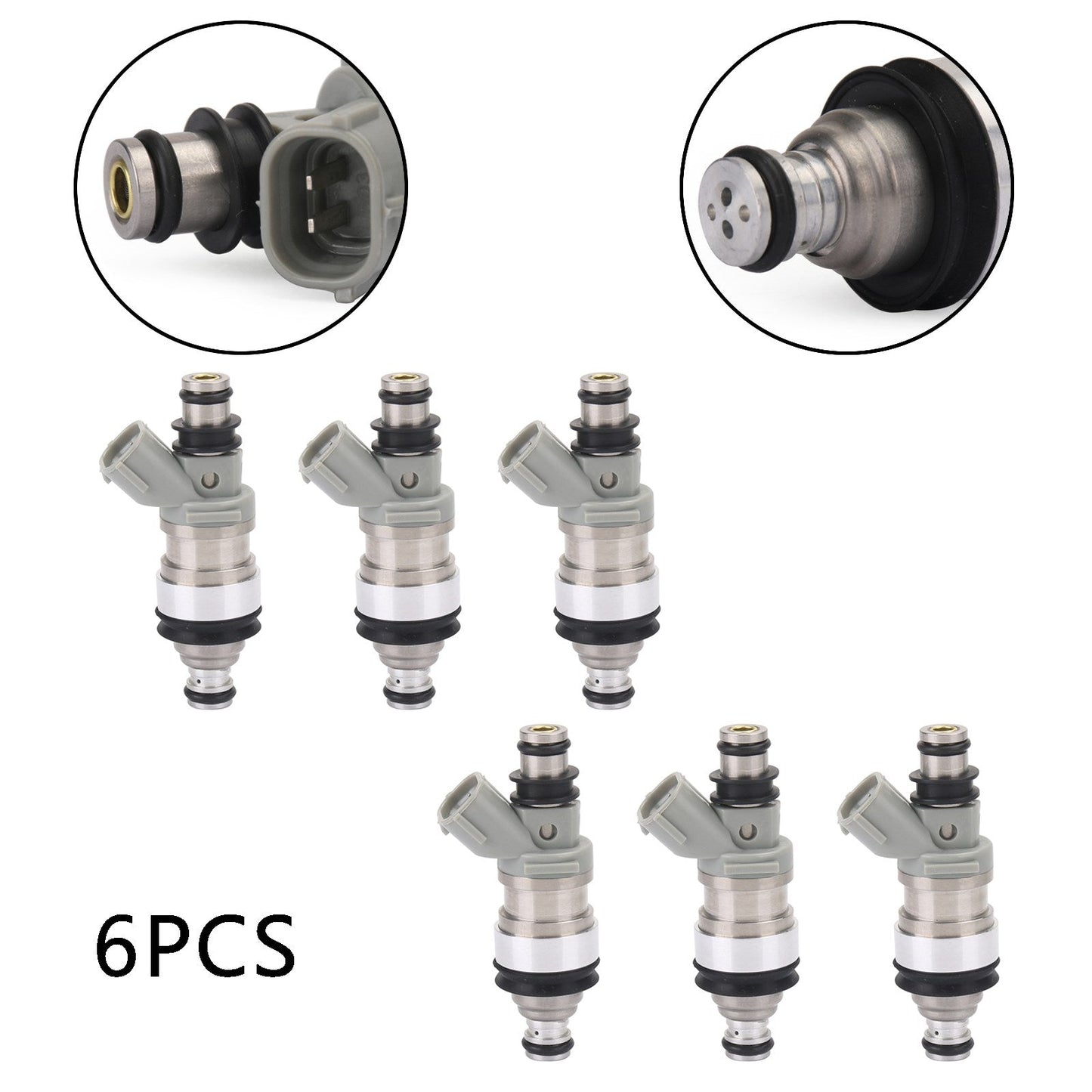 1992-1993 TOYOTA CAMRY 3.0L V6 23250-62030 6Pcs Fuel Injectors