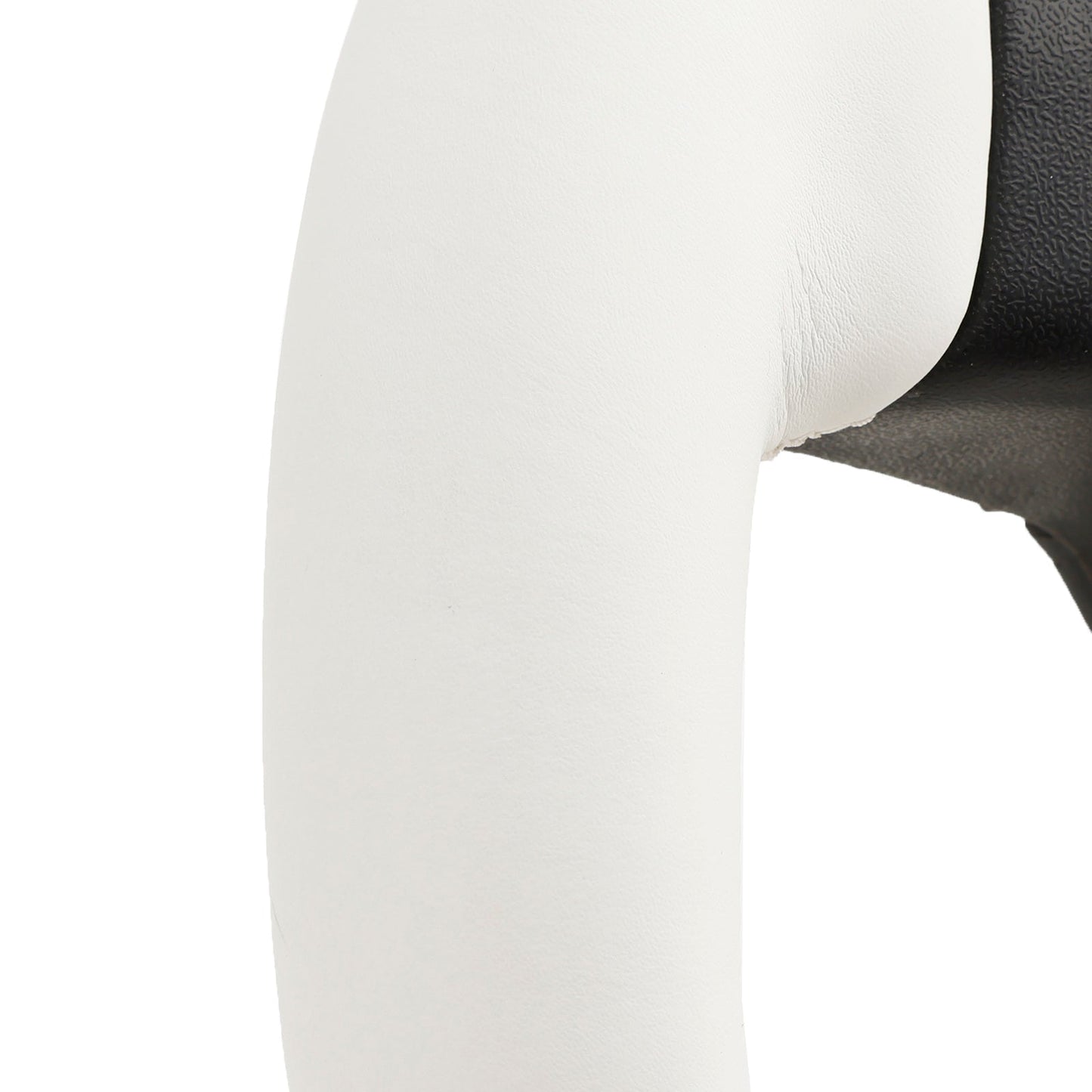 2017-2023 Tesla Model 3 Yoke Steering Wheel Square White Leather w/Heating