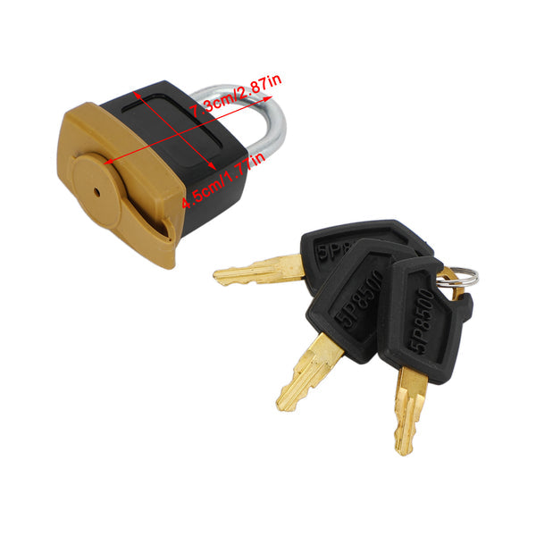 Caterpillar (CAT) Padlock Pad Lock W/3 New Keys 5P8500 246-2641 5P8501
