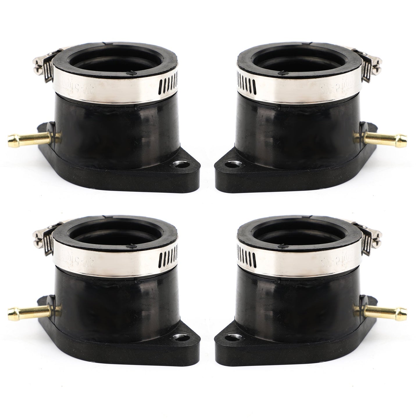 Yamaha XJ650 XJ750 Maxim Seca 1981-1983 Intake Manifold Boot Joint Carburetor Carb Flange Socket 5G2-13596-01-00 5G2-13586-02-00