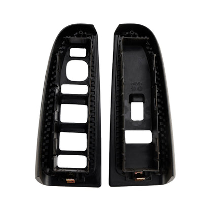 2003-2007 GMC Sierra 1500 2500 3500 Front Tan Window Switch Trim Bezel 89045119 89045129