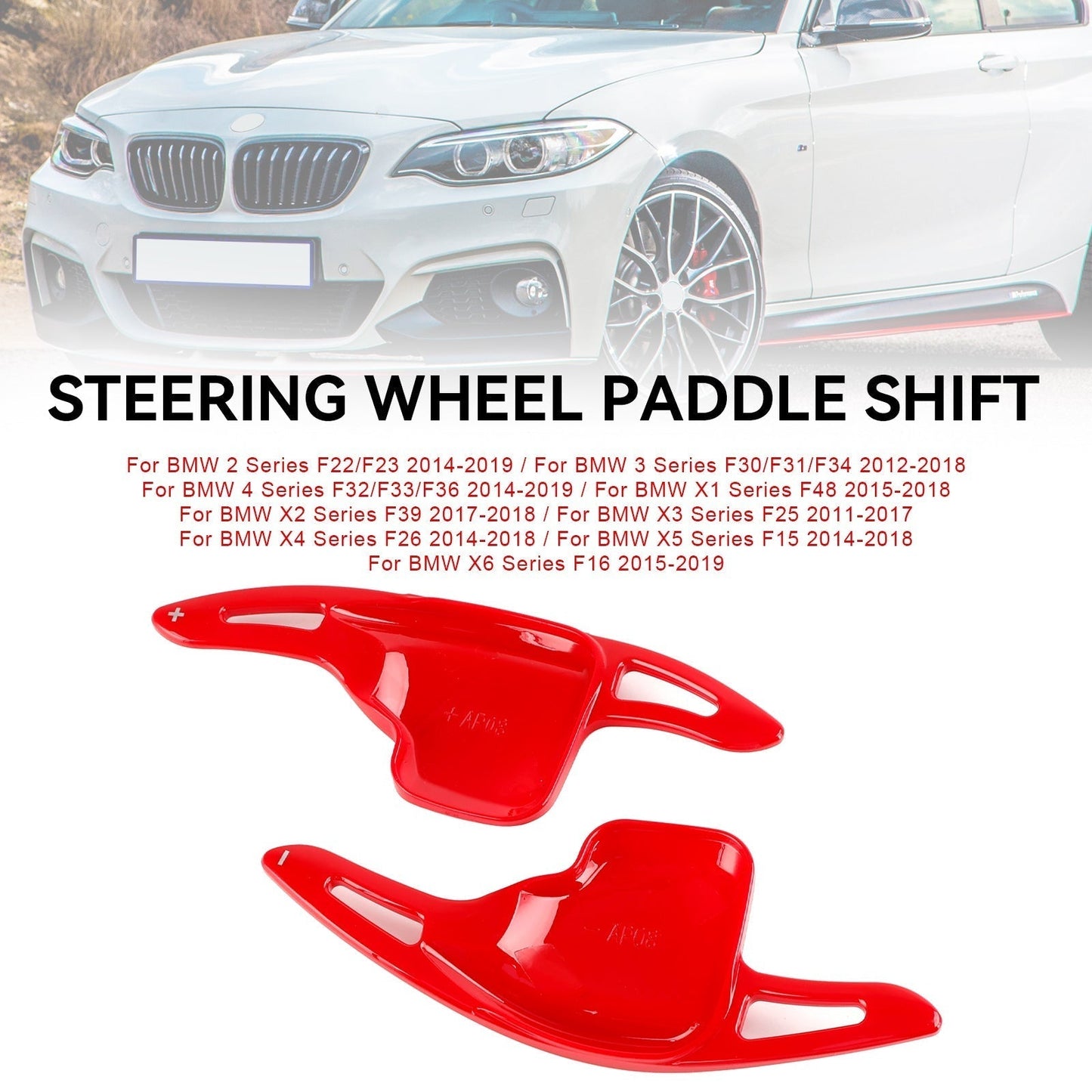 2015-2018 BMW X1 Series F48 Steering Wheel Paddle Shifter Extension Cover
