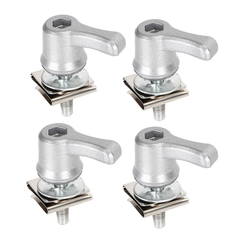 4Pcs Fits For 01-20 Touring Saddlebag Lever Lock Bolts&Nuts Kit Mounting Set