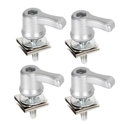 4Pcs Fits For 01-20 Touring Saddlebag Lever Lock Bolts&Nuts Kit Mounting Set
