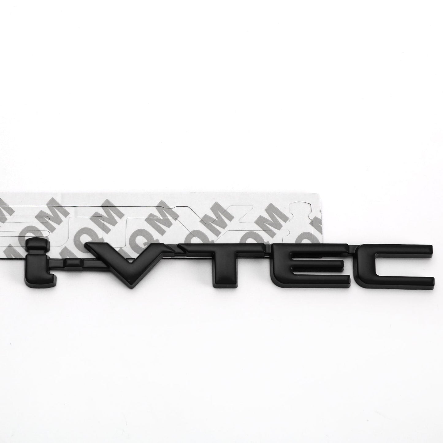 3D Metal i-VTEC Car Trunk Rear Turbo Fender Emblem Badge Decals Stickers Black