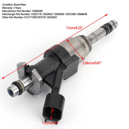 2014-20107 GMC Sierra 1500 5.3L V8 8PCS Fuel Injectors 12668390 12623116 12628422 12656005 12672368 12668649