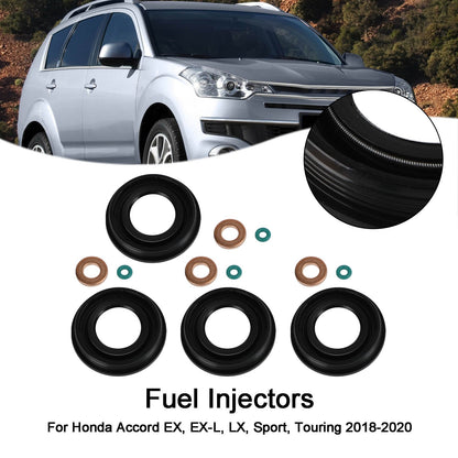 4PCS 1372494 71794621 Injector Seals Fit Ford Transit MK3 MK6 MK7 2.0 2.2 2.4 TDCI TDDI