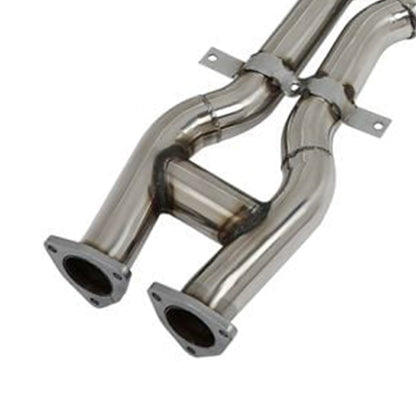 2003-2006 BMW M3 3.2L Catback Exhaust System Down Pipe Rounded Front Pipe Muffler