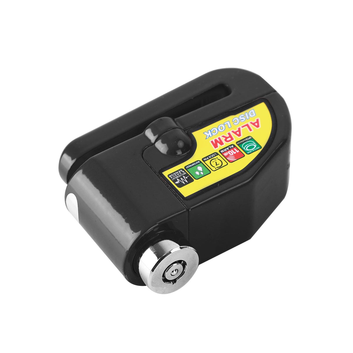 Disc Brake Lock Alarm Anti Theft Motor Secure For Disc Brake Motorcycle Blue