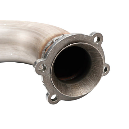 2017-2022 GMC Sierra 2500 3500 HD L5P 6.6L Duramax Diesel 4" Exhaust DPF Delete Race Pipe Stainless Steel