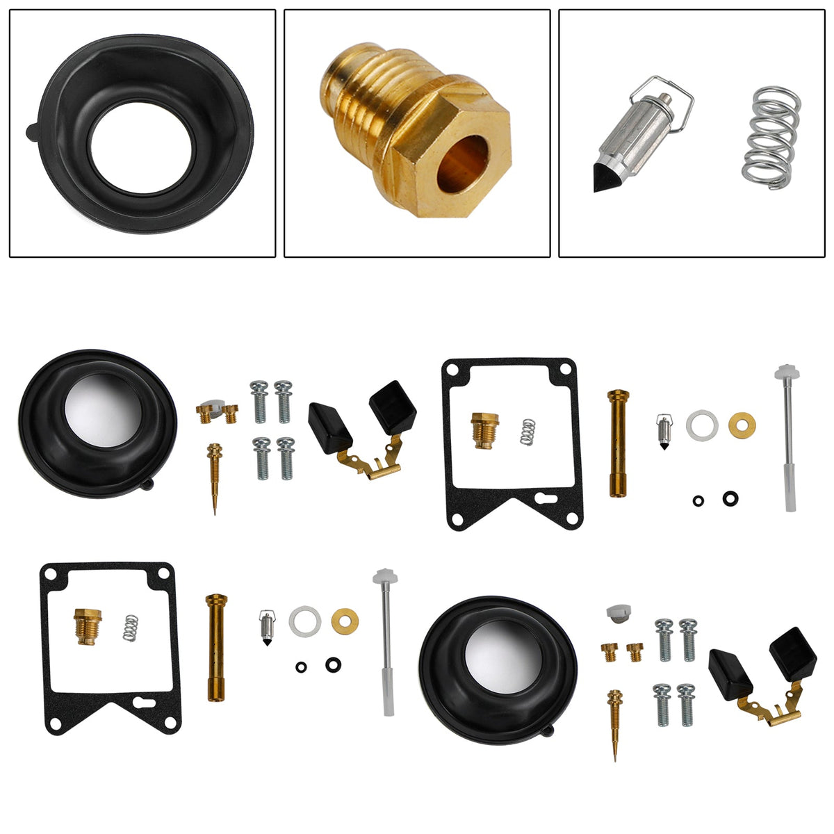 1981-1983 Yamaha Virago 750 XV750 2PCS Carburetor Rebuild Repair Kit