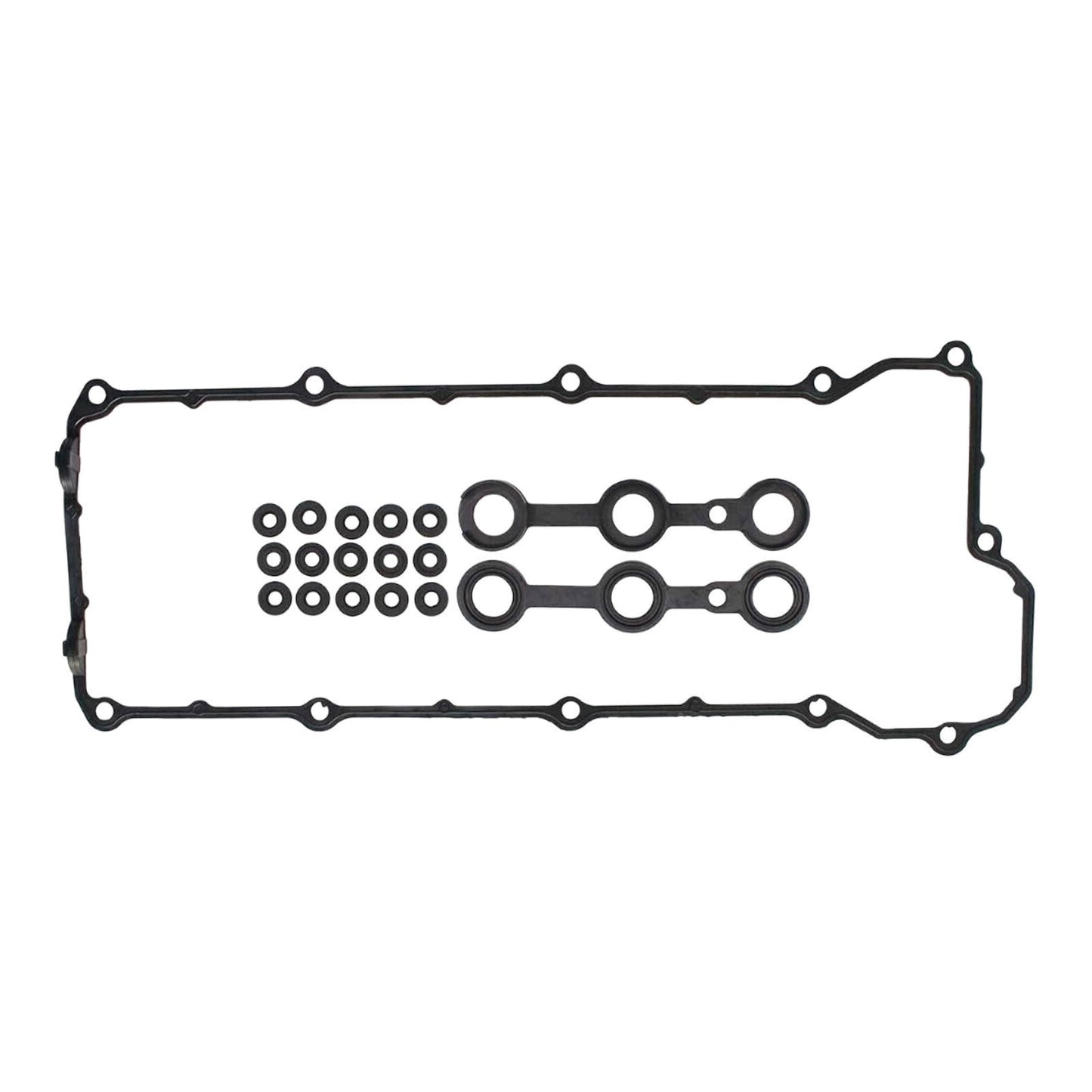 Valve Cover Gasket w/ Spark Plug Tube Seals for BMW E34 M50 325i 525i 2.5L DOHC