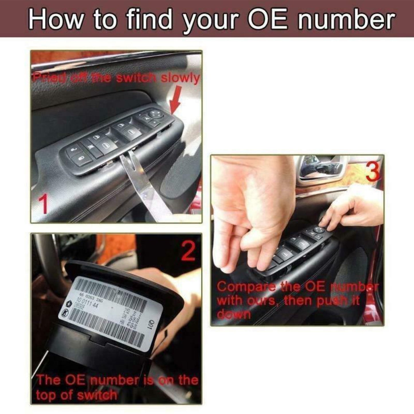 2004-2012 Volvo Truck FH12 FM VNL 20752918 Front Master Control Window Switch