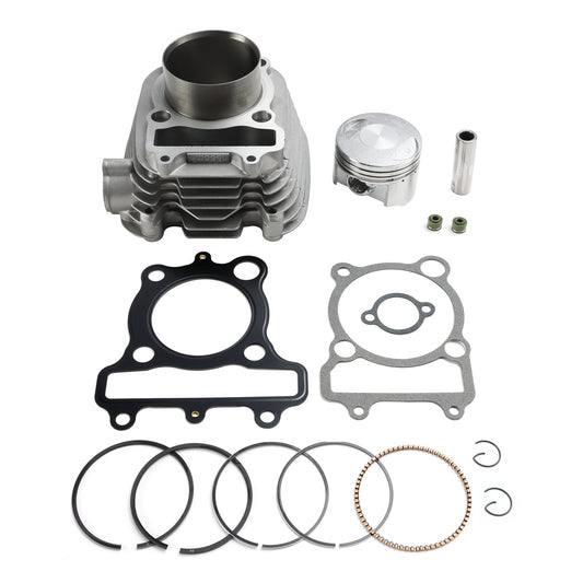 1985-1989 Yamaha YFM200 Moto 4 67mm Cylinder Jug Top End Piston Gaskets Kit