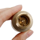 Brass Check Valve G1/2" G3/4" G1" M To F Thread Non-Return Backflow Prevention, G1/2"