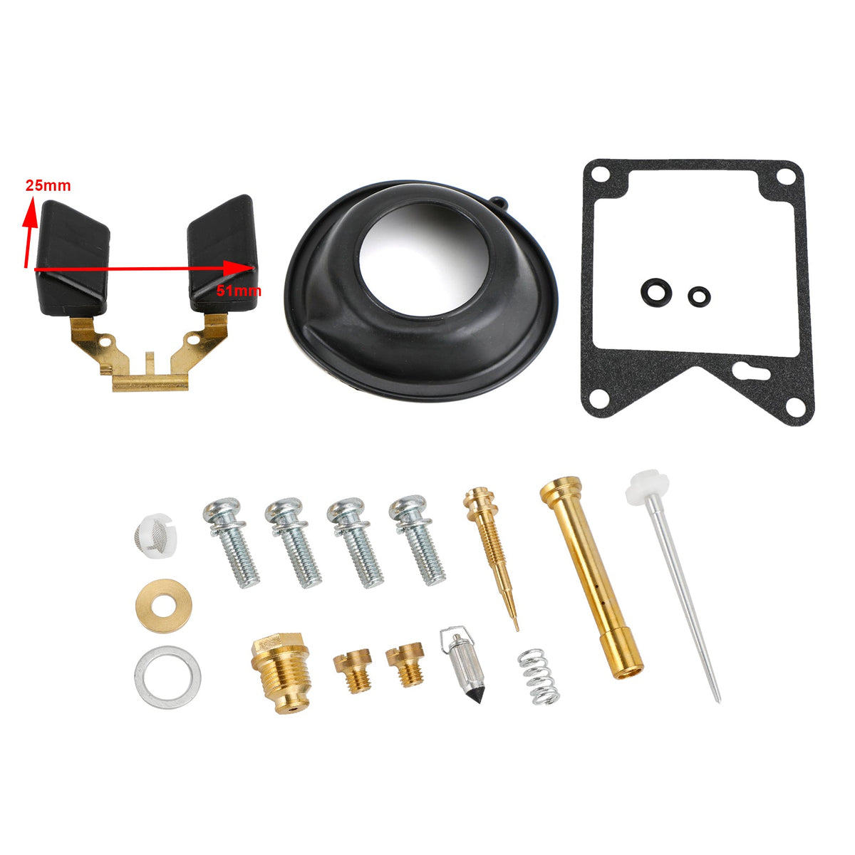 1981-1983 Yamaha Virago 750 XV750 2SET Carburetor Rebuild Repair Kit
