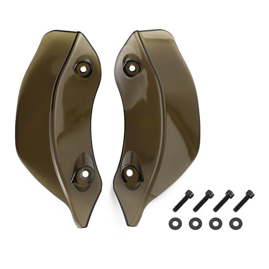 2015-2016 CVO Ultra FLTRUSE Harley Road Glide Smoke Fairing Windshield Side Wing Wind Deflector