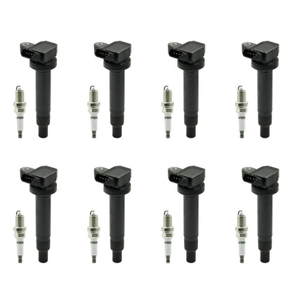 2003-2009 Lexus GX470 4.7L 8PCS Ignition Coil+Spark Plug UF230 90080-91180