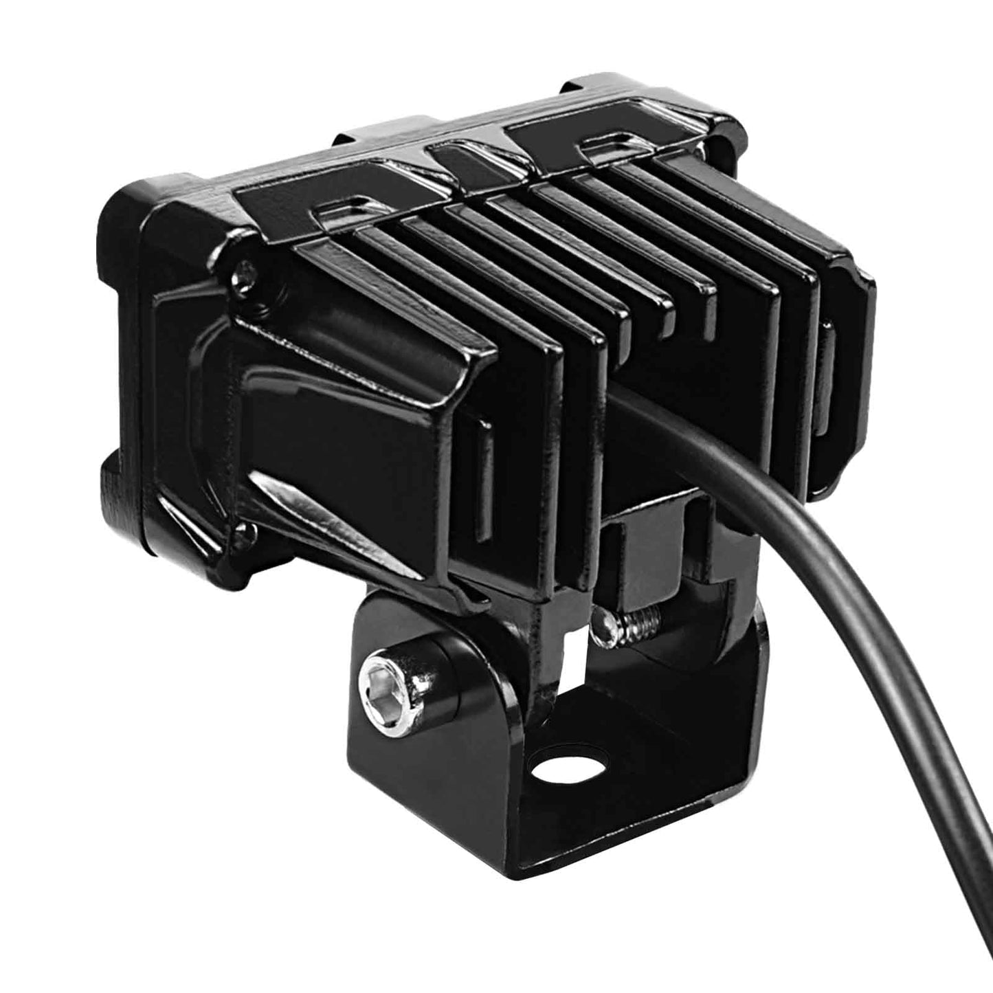 12V-85V Led Motorcycle Worklight Bike Front Headlight Square Spotlight Fog Light