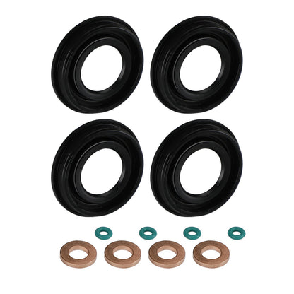 4PCS 1372494 71794621 Injector Seals Fit Ford Transit MK3 MK6 MK7 2.0 2.2 2.4 TDCI TDDI