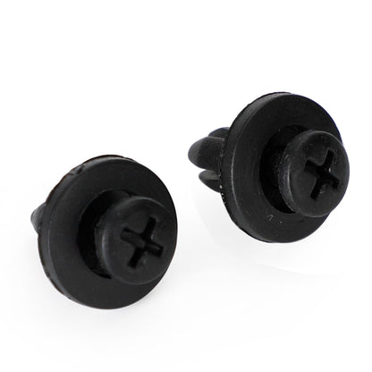 Suzuki GSX, Burgman, V-Strom 20x 6mm Fairing Clip Screw Rivets Panel Trim
