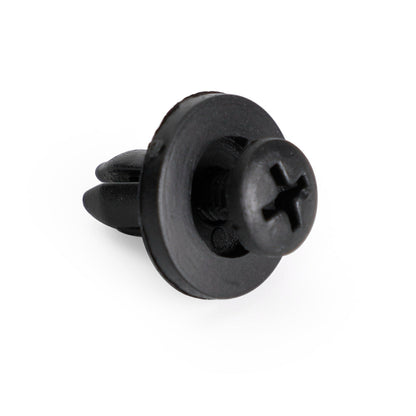 50x 6mm Fairing Clip Screw Rivets Panel Trim For Suzuki GSX, Burgman, V-Strom