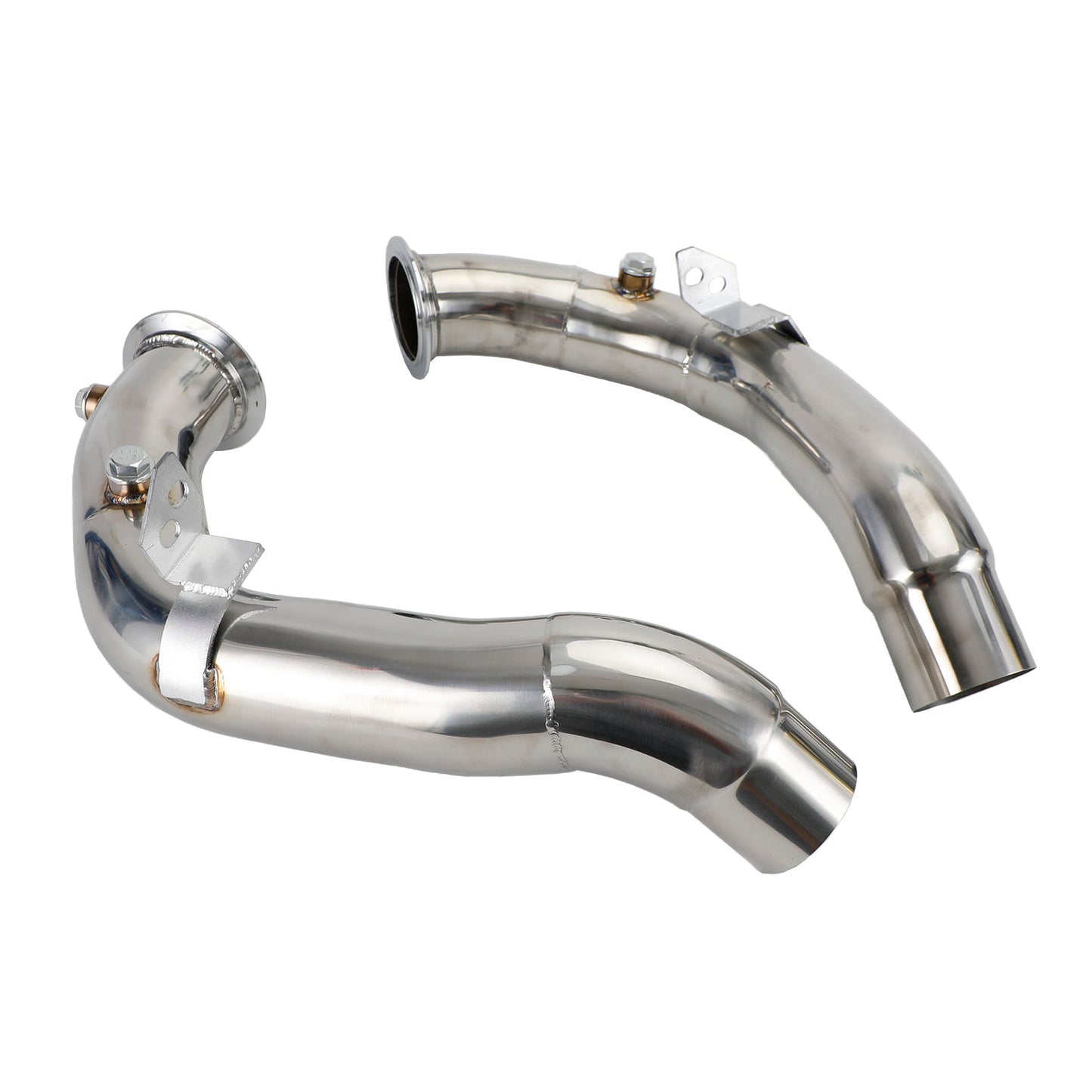 3" Exhaust Catless Downpipes for BMW S63 F10/F12 M5 & M6 2011-2018 Stainless Steel