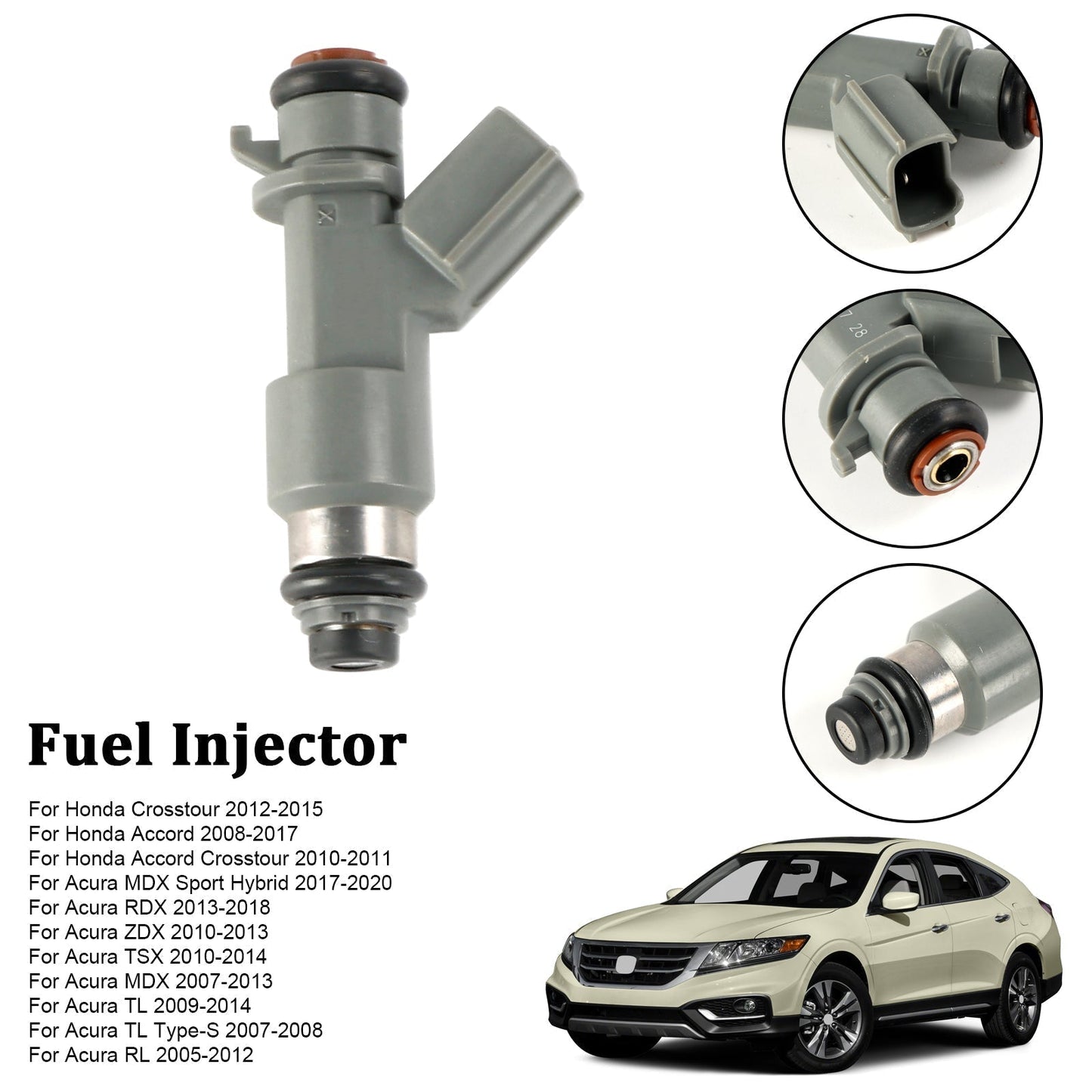 2010-2013 Acura ZDX Fuel Injector 16450-R70-A01 16450-R71-L06