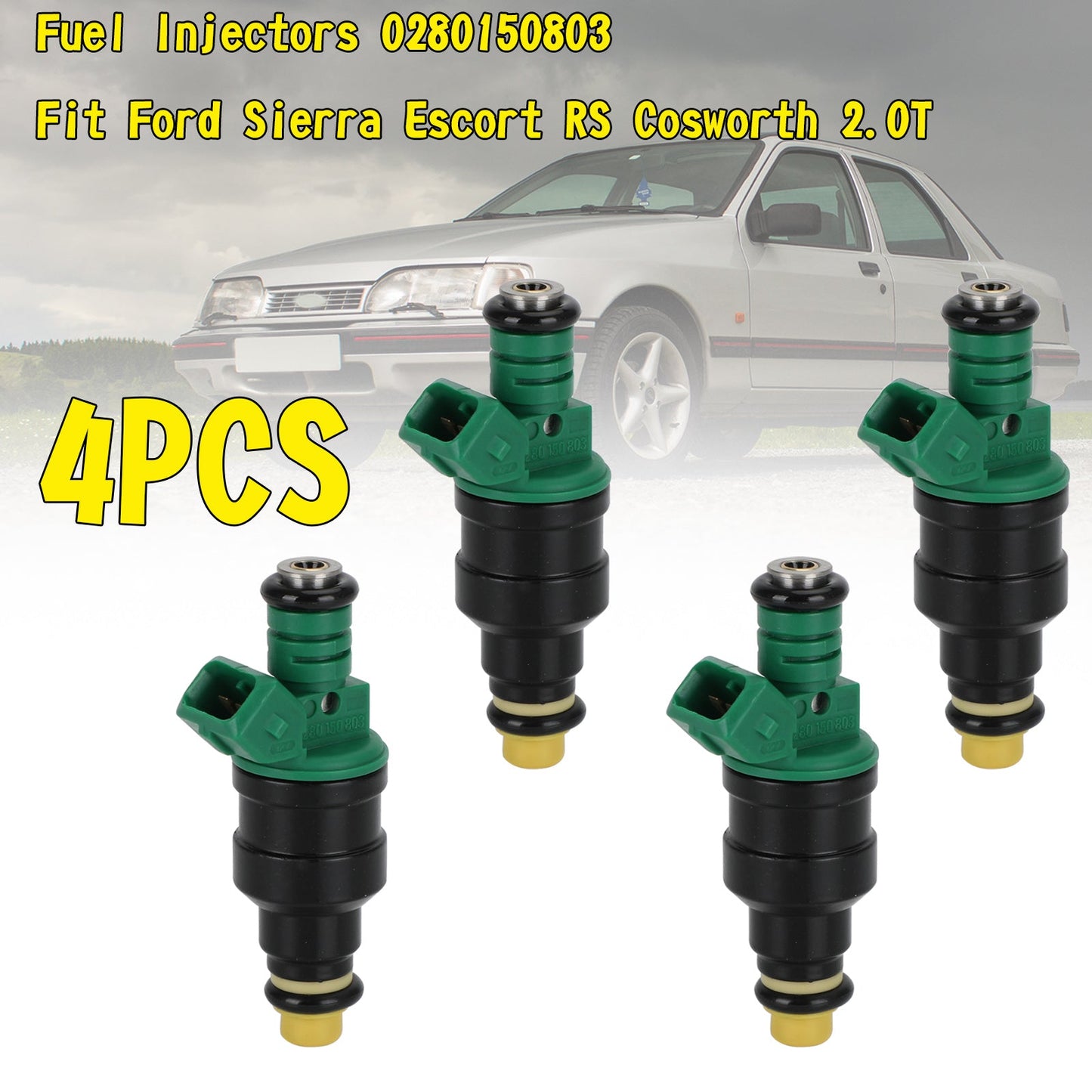 1992-1994 Ford Escort RS Cosworth 4x4 T34 1PCS/6PCS Fuel Injectors 0280 150 803 0280150803 95160611000