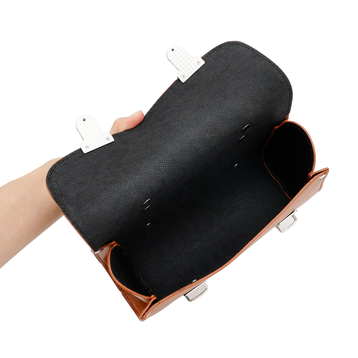 Front Bag Saddlebag Handlebar Tool Bag Storage Luggage Pouch Thicken For Motor