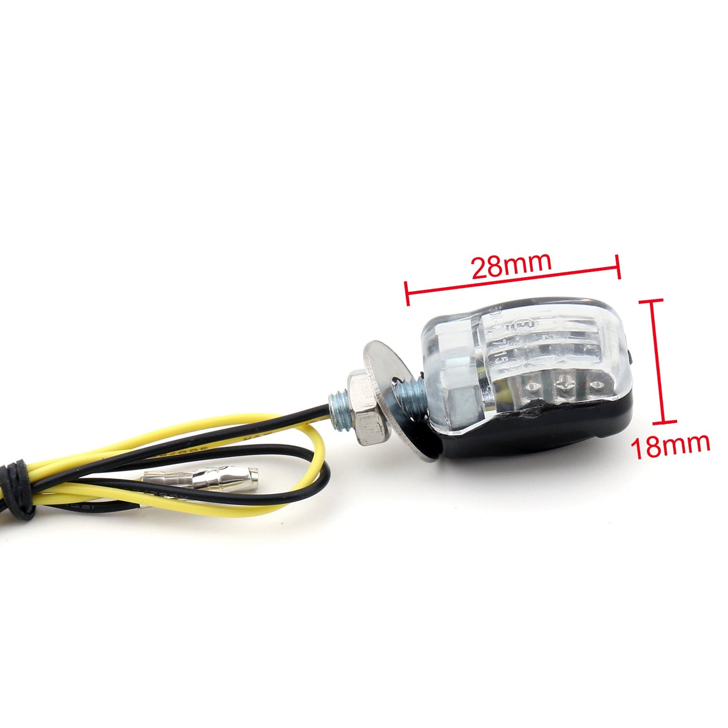 LED Micro Mini Tiny Small Indicators Turn Signals Motorcycle MotorBike Champoo
